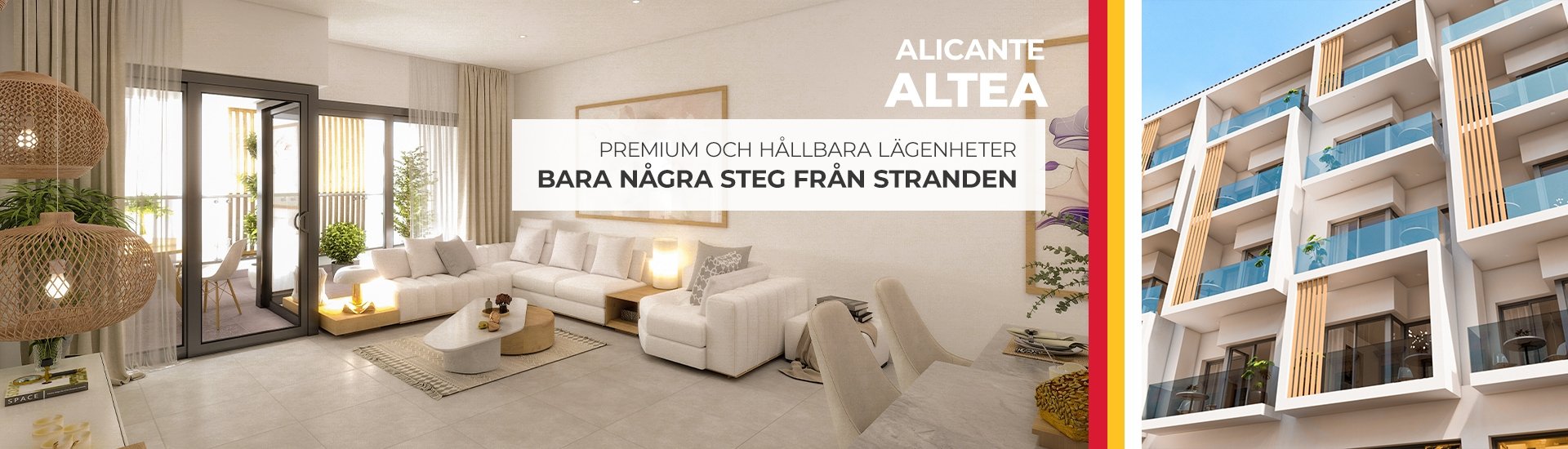 Lägenheter Med Miljövänlig Design Nära Stranden I Altea