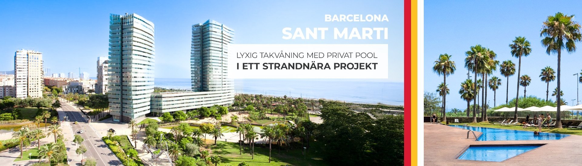 Duplex Takvåning Vid Havet I Centrala Barcelona