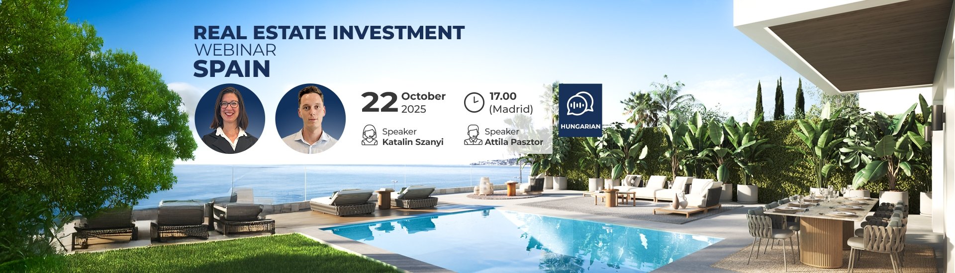 Upcoming Webinar: Best Spanish Investment Properties in 2025