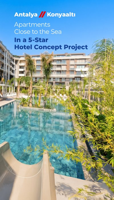 Apartments in a Five-Star Concept Project in Konyaalti
