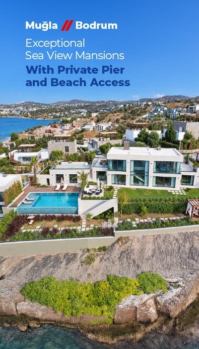 Houses with Private Pools and Beach Access in Bodrum