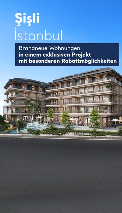 Wohnungen in Projekt mit reichen Eigenschaften in Sisli Istanbul