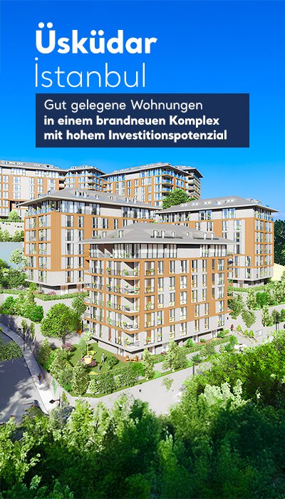 Stilvolle Wohnungen in einer Anlage mit Swimmingpool in İstanbul