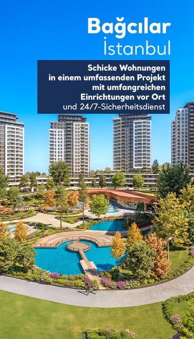 Wohnungen zum Verkauf in einem umfangreichen Projekt in Istanbul Bagcilar