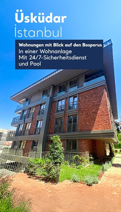 Wohnungen mit Gemeinschaftspool in Istanbul Üsküdar