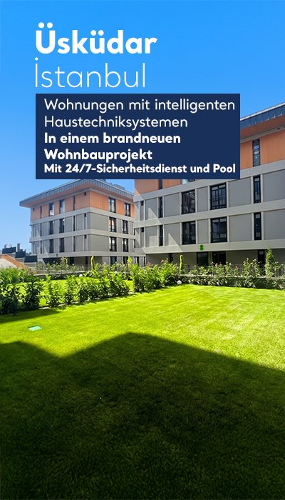 Wohnungen zu verkaufen in Üsküdar İstanbul mit Fußbodenheizung