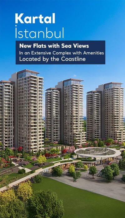 Apartments 200 M from Sea Promenade in Kartal Istanbul
