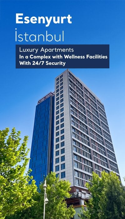 Luxury flats with Rich Social Amenities in İstanbul Esenyurt
