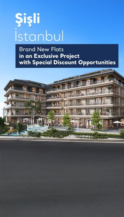 Flats in Project with Rich Features in Sisli Istanbul