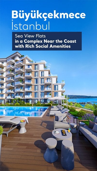 Elegant Flats within a Sea View Project in Buyukcekmece