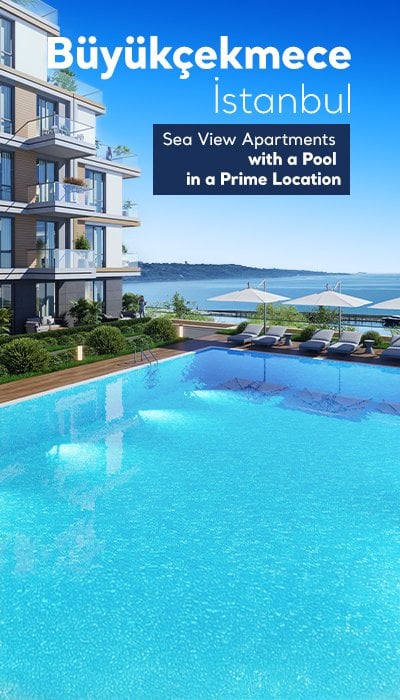 Elegant Flats within a Sea View Project in Buyukcekmece