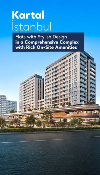 Real Estate for Sale in a Secure Complex in Kartal, Istanbul