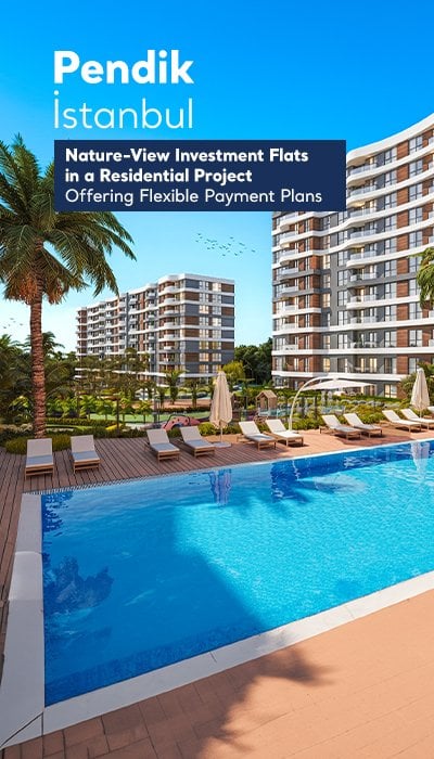 Flats with City & Nature Views in Istanbul Pendik