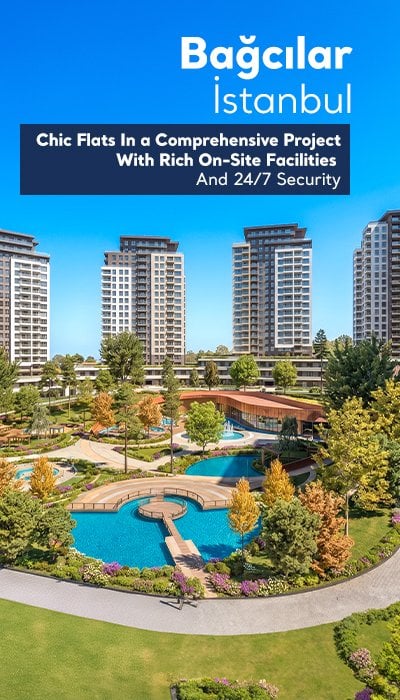Apartments for Sale in an Extensive Project in Istanbul Bagcilar
