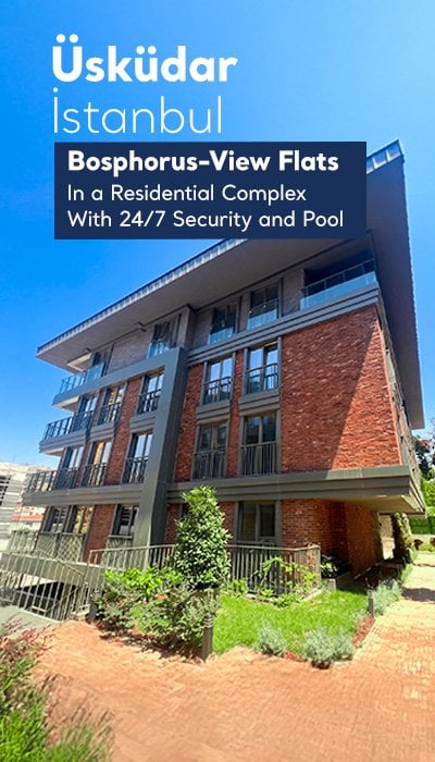 Apartments with Communal Pool in Istanbul Uskudar
