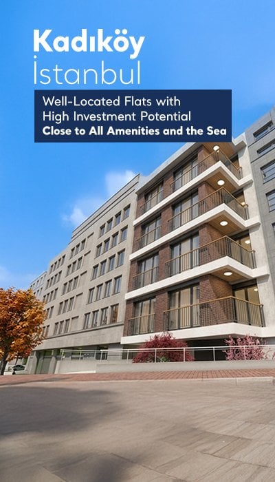 Apartments Close to Marmaray and the Sea in Kadıköy İstanbul