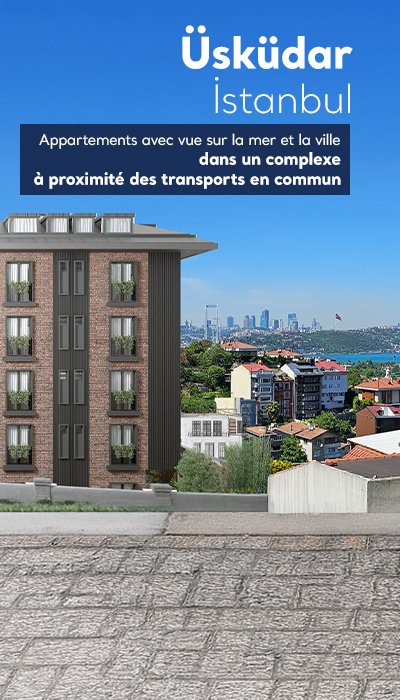 Appartements Vue sur Bosphore et Jardin Privé à Uskudar Istanbul