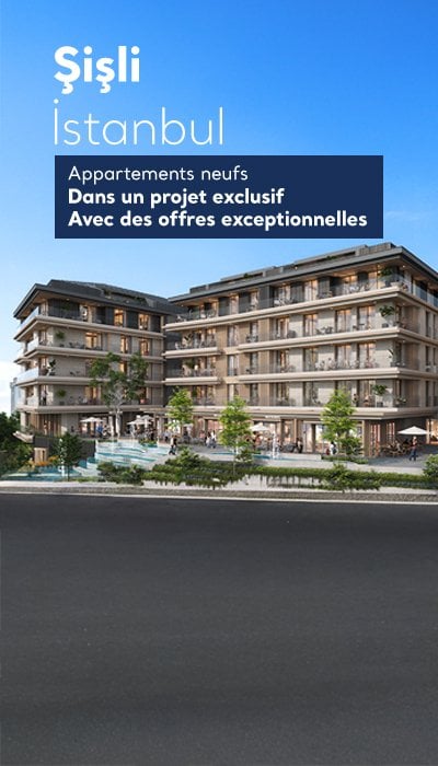Appartements dans un projet avec de riches fonctions à Sisli Istanbul