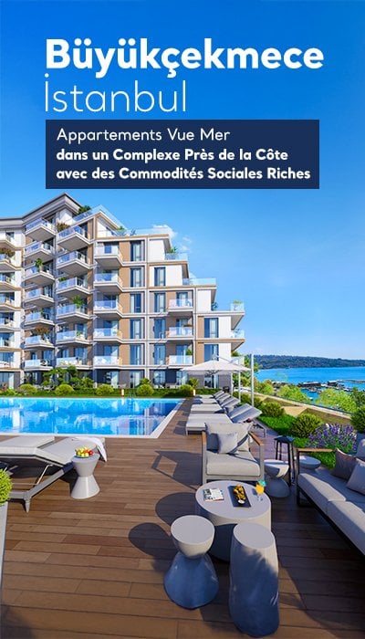 Appartements Dans un Projet avec vue Sur la Mer à Buyukcekmece