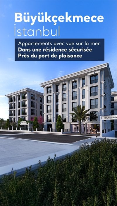 Appartements avec vue sur la mer à vendre à Buyukcekmece, Istanbul