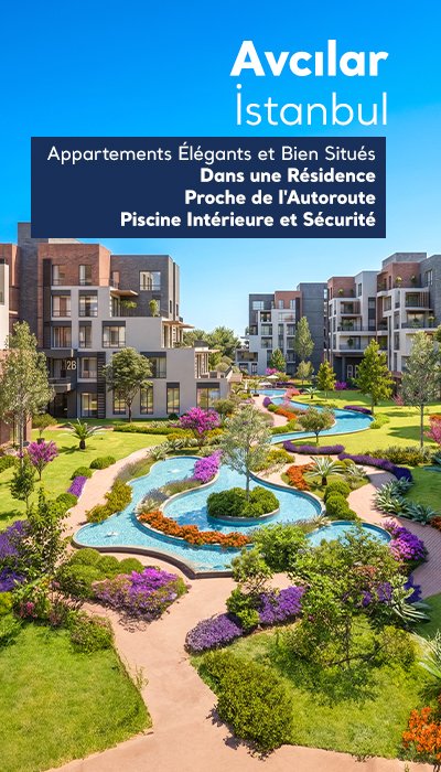Appartements avec piscine partagée près du Canal d'Istanbul Avcılar