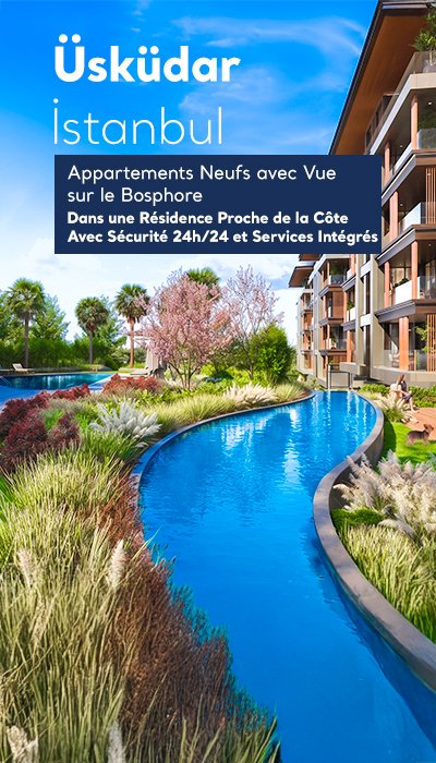 Appartements avec piscine partagée près de la côte à Istanbul