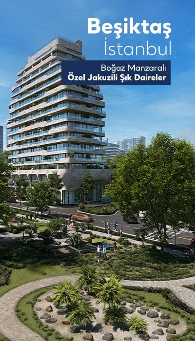 Beşiktaş'ta Jakuzili ve Boğaz Manzaralı Daireler