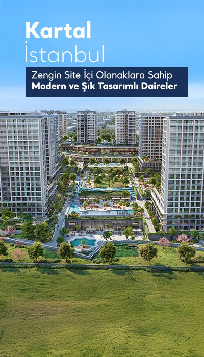 İstanbul Kartal'da Güvenlikli Site İçinde Satılık Gayrimenkul
