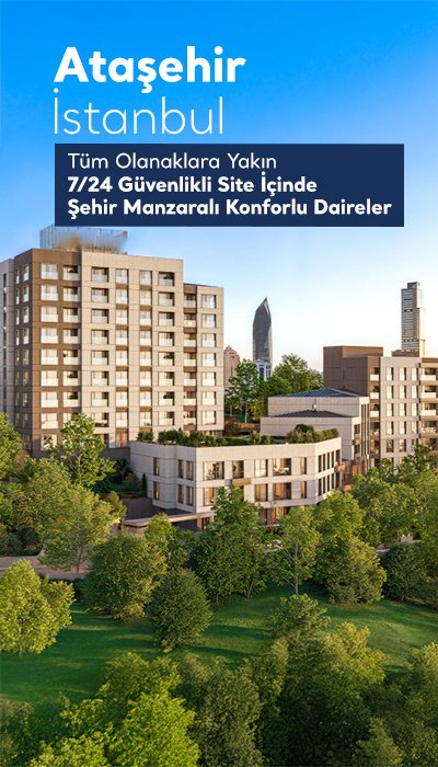 İstanbul Ataşehir'de Metroya Yakın Satılık Daireler