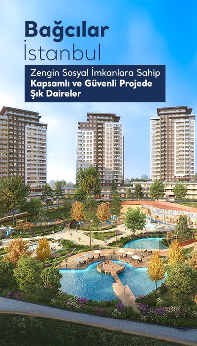 Bağcılar'da Metroya Yakın Kapsamlı Projede Şık Daireler