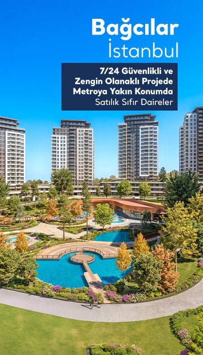 İstanbul Bağcılar'da Kapsamlı Bir Projede Satılık Daireler