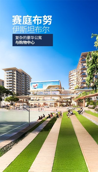 伊斯坦布尔赛庭布努（Zeytinburnu）综合项目中的房产