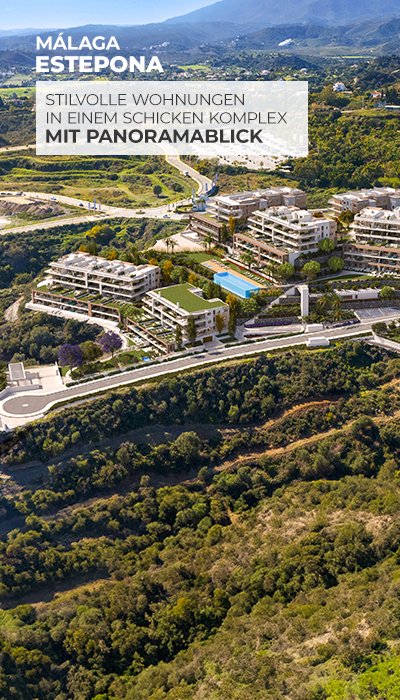 Stilvolle Designwohnungen in Meeresnähe in Estepona Malaga