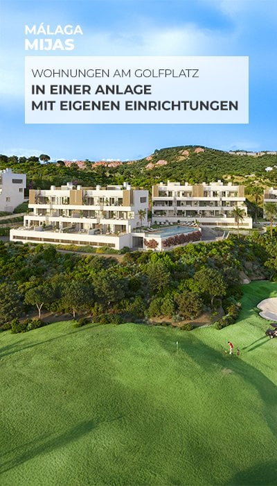 Wohnungen mit Meer- und Golfblick in Mijas, Málaga