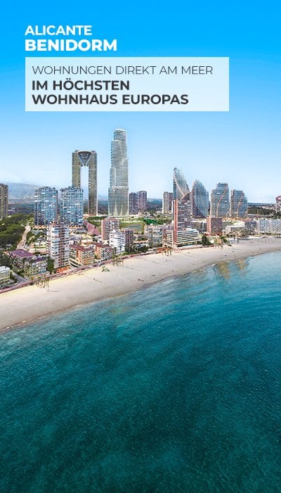Premium-Apartments am Meer im höchsten Turm von Benidorm