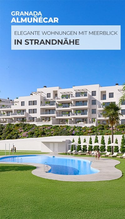 Brandneue Elegante Wohnungen in Almunecar Granada