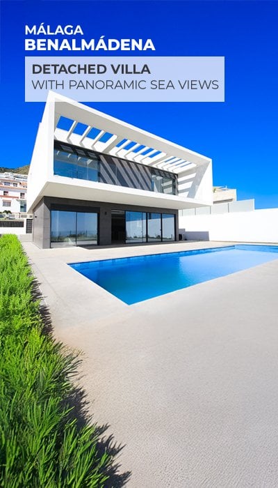 Spacious Villa with Panoramic Sea Views in Benalmadena