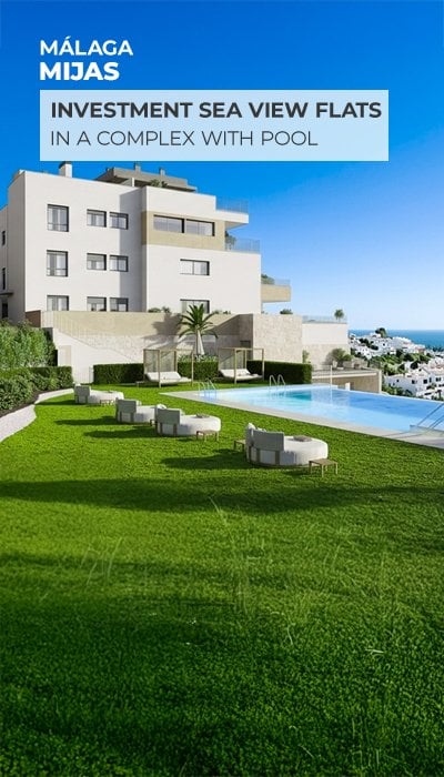 Apartments with Terraces Near Beach in Mijas Málaga