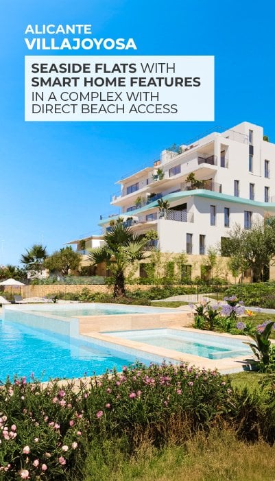 Elegant Flat with Sea View in Villajoyosa Alicante