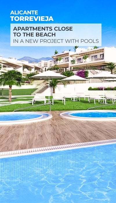 2- and 3-Bed Flats with Terraces and Shared Pool in Torrevieja