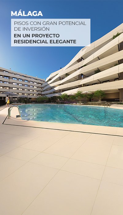 Elegantes apartamentos en un complejo con piscinas en Málaga