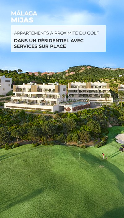 Appartements avec vue sur la mer et le golf à Mijas, Malaga