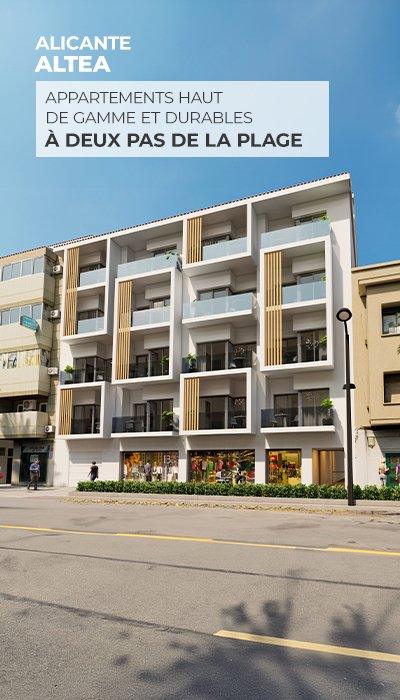 Appartements au Design Écologique Près de la Plage à Altea