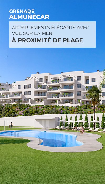 Nouveaux Appartements élégants à Almunecar Grenade