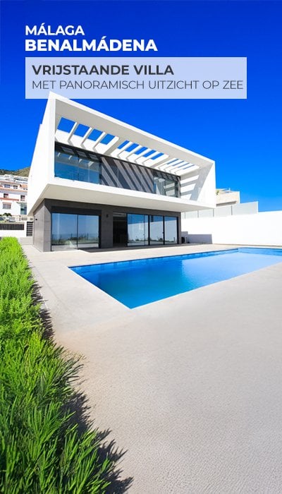 Ruime Villa met Panoramisch Uitzicht op Zee in Benalmadena