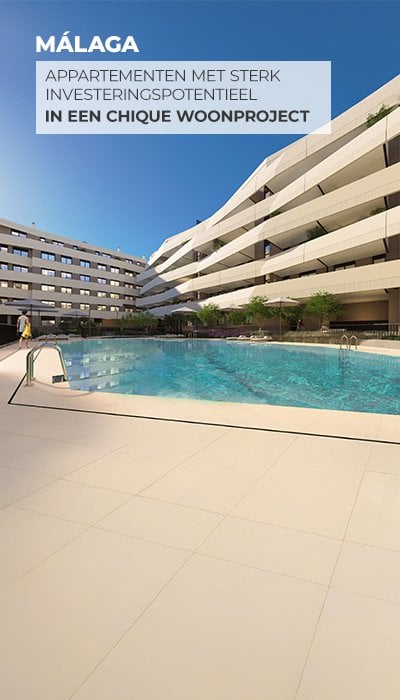 Elegante appartementen in een complex met zwembaden in Malaga