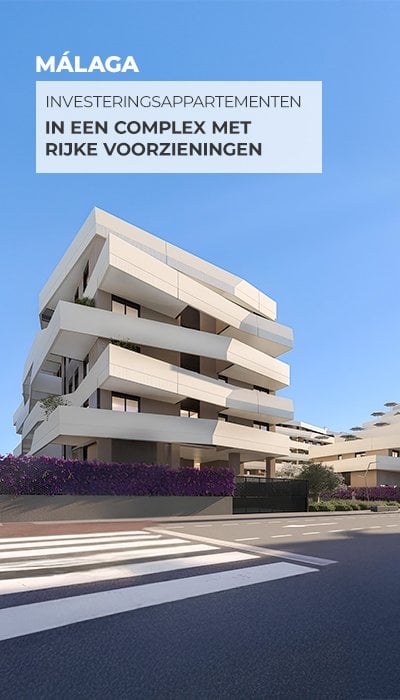 Elegante appartementen in een complex met zwembaden in Malaga
