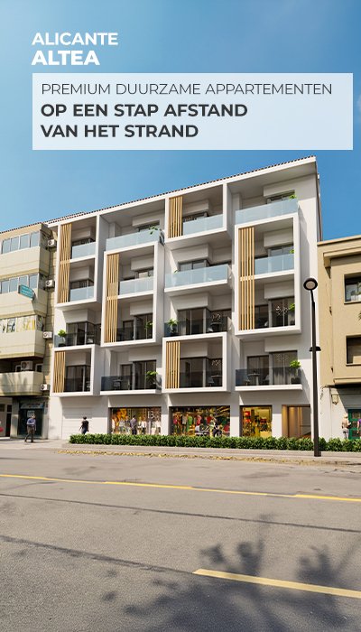 Appartementen met Eco-Vriendelijk Design Dichtbij Strand in Altea