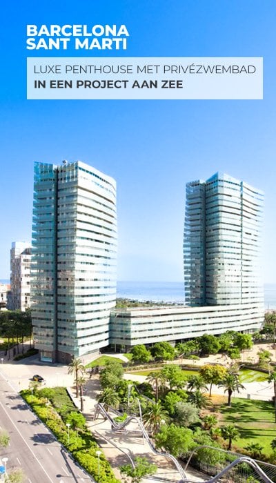Duplex Penthouse aan Zee in Barcelona