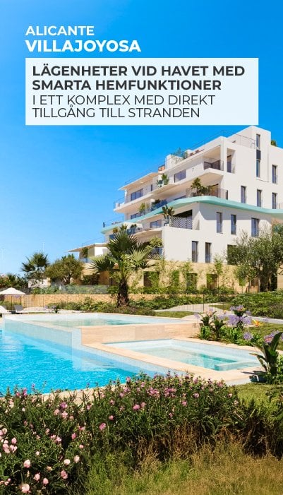 Elegant Lägenhet med Havsutsikt i Villajoyosa Alicante